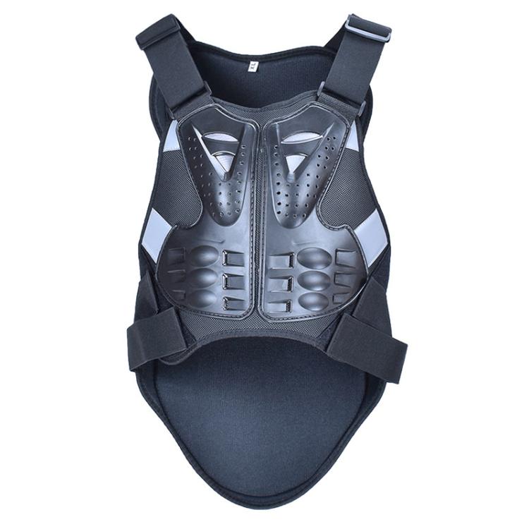 GHOST RACING GH-HJY08 Motorcycle Armor Vest Chest Protector Riding Hard Shell Clothes, L, XL