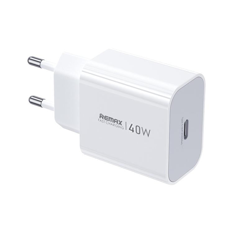 REMAX CA10 PD40W Type-C GaN Fast Charger, EU Plug, CA10