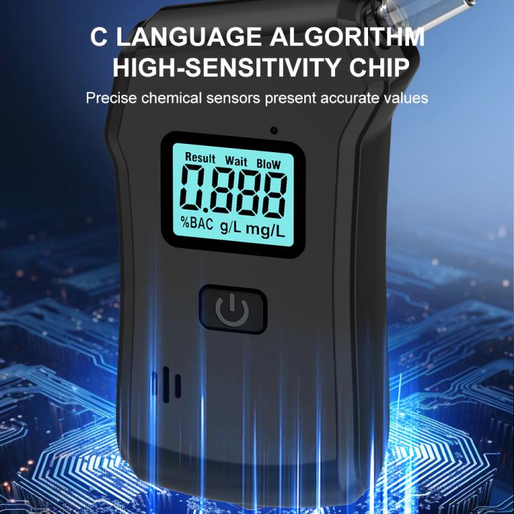 Home Digital Display Blow-type Alcohol Tester Alcohol Detector, 1101