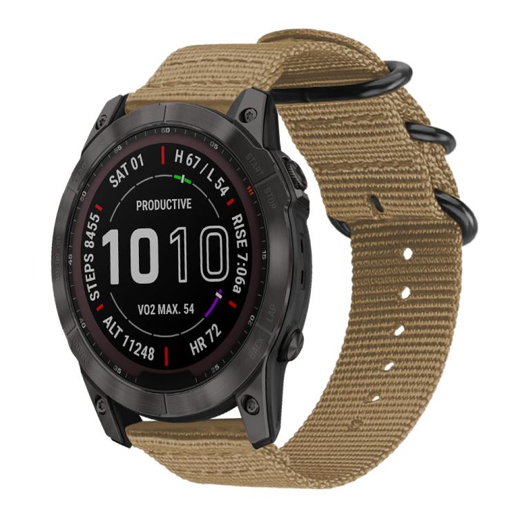 xDfind Ring Buckle Nylon Canvas Watch Band, 18mm, 22mm, 20mm, 24mm
