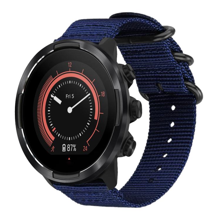 xDfind Ring Buckle Nylon Canvas Watch Band, 18mm, 22mm, 20mm, 24mm