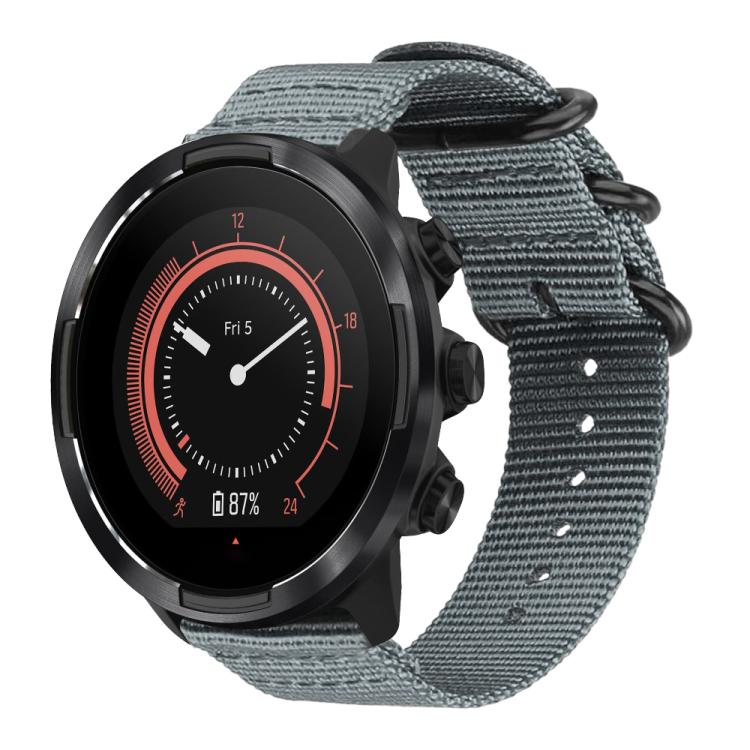 xDfind Ring Buckle Nylon Canvas Watch Band, 18mm, 22mm, 20mm, 24mm