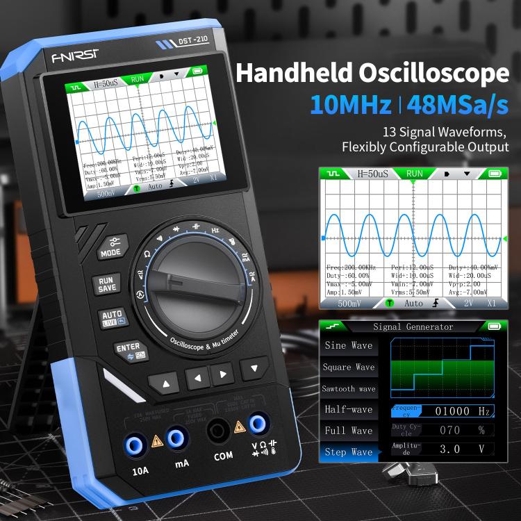 FNIRSI DST201 3 in 1 Digital Multimeter Oscilloscope