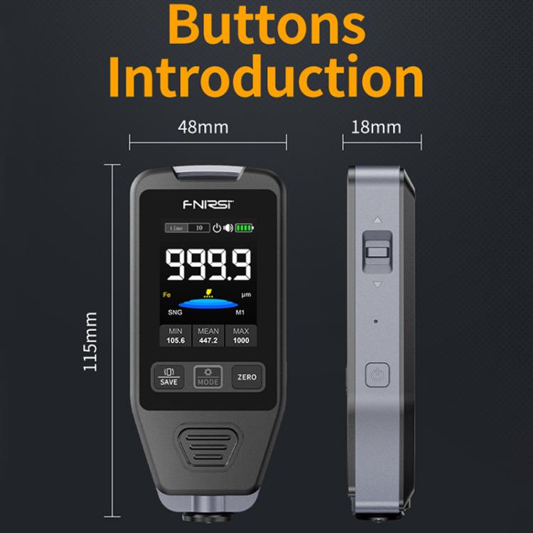 Fnirsi CTG-20 Car Paint Coating Thickness Gauge Tester, Fnirsi CTG-20