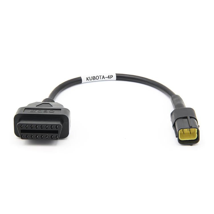 Agricultural Machinery Repair OBD2 Diagnostic Adapter Cable for Kubota Diagmaster Python, OBD2 Diagnostic Adapter Cable