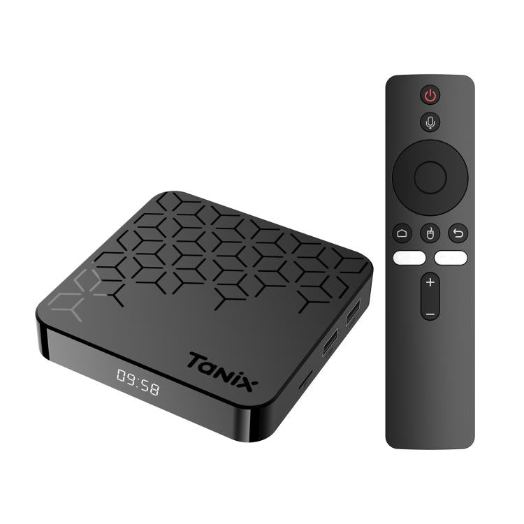 Tanix TX7 8K UHD Android 14 Smart TV Box with Remote Control, Allwinner H728 Octa-Core, 2GB+16GB