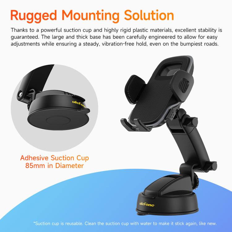 Ulefone UAN15 Armor Mount Car / Desk Phone Holder, Standard Model, UAN15