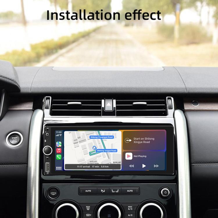 F6021 6.86 inch IPS Screen Car 1Din MP5 Player Support CarPlay & Android Auto, F6021