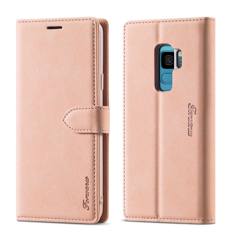 Forwenw F1 Series Matte Strong Magnetism Horizontal Flip Leather Case with Holder & Card Slots & Wallet & Photo Frame, For Samsung Galaxy S8, For Samsung Galaxy S8+, For Samsung Galaxy S9, For Samsung Galaxy S9+, For Samsung Galaxy S10                 ...