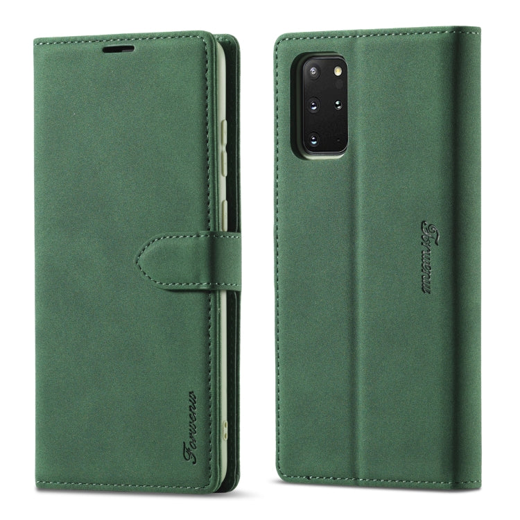 Forwenw F1 Series Matte Strong Magnetism Horizontal Flip Leather Case with Holder & Card Slots & Wallet & Photo Frame, For Samsung Galaxy S20, For Samsung Galaxy S20+