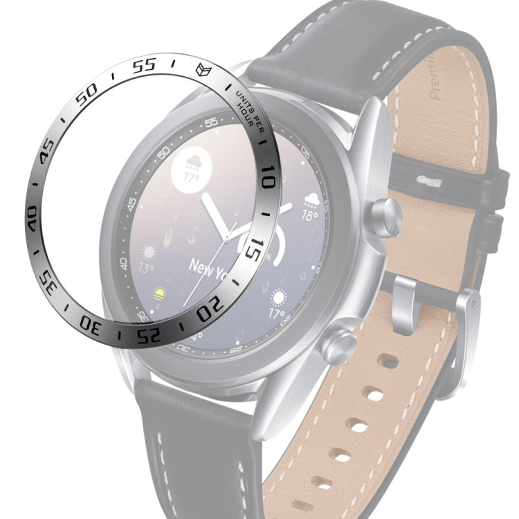 Smart Watch Steel Bezel Ring, A Version, For Samsung Galaxy Watch 3 41mm, For Samsung Galaxy Watch 3 45mm
