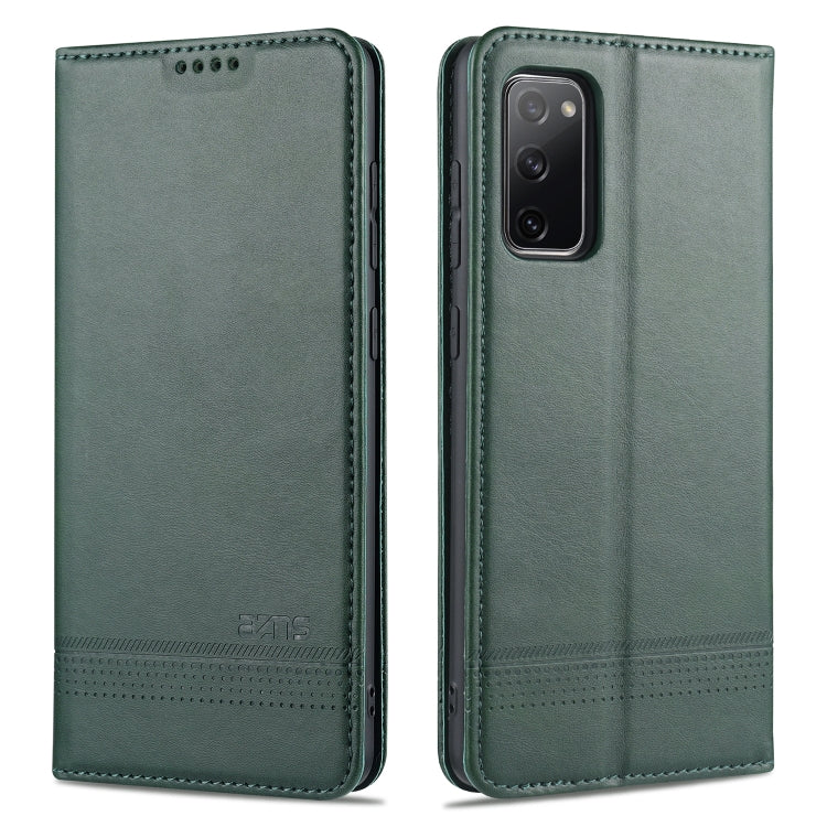 AZNS Magnetic Calf Texture Horizontal Flip Leather Case with Card Slots & Holder & Wallet, For Samsung Galaxy S10+, For Samsung Galaxy S20 FE, For Huawei Honor X10 Max