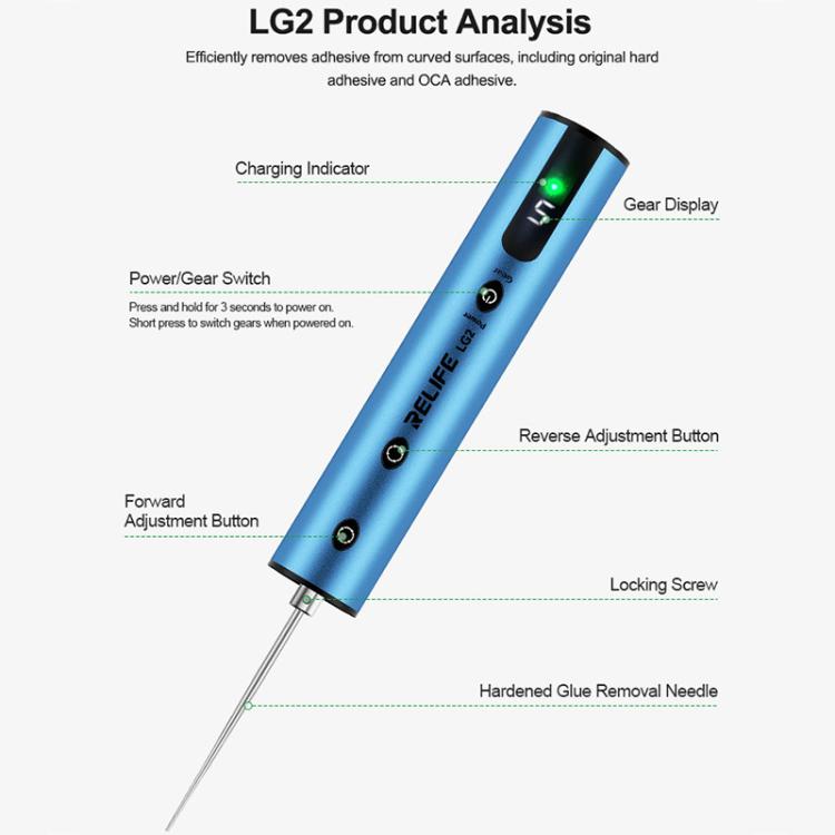 RELIFE LG2 Intelligent OCA Glue Remover, RELIFE LG2