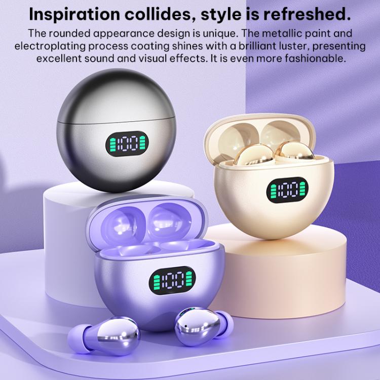 Q61 Intelligent Noise Reduction Bluetooth 5.4 Wireless TWS Earphones