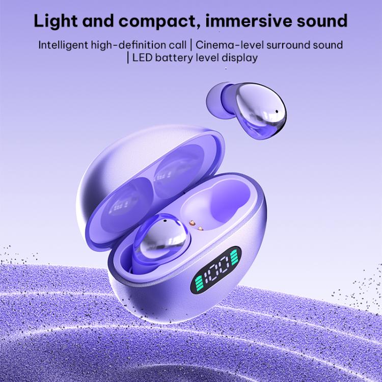 Q61 Intelligent Noise Reduction Bluetooth 5.4 Wireless TWS Earphones