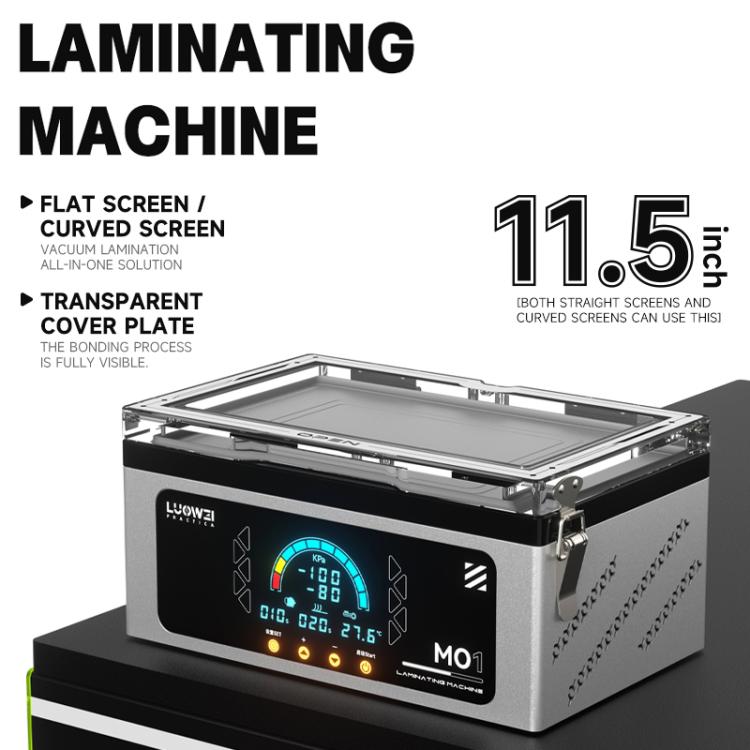LUOWEI LW-MO1 11.5inch Intelligent Digital Display Laminating Machine, US Plug