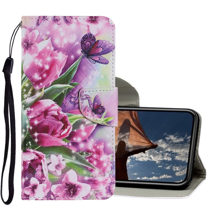 Coloured Drawing Pattern Horizontal Flip PU Leather Case with Holder & Card Slots & Wallet & Lanyard, For iPhone X / XS