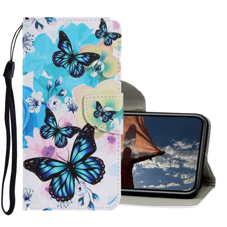 Coloured Drawing Pattern Horizontal Flip PU Leather Case with Holder & Card Slots & Wallet & Lanyard, For iPhone XR