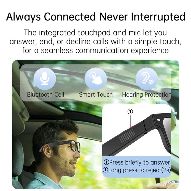 AIMB-G3 8MP Smart Voice Call AI Photo and Translation Glasses