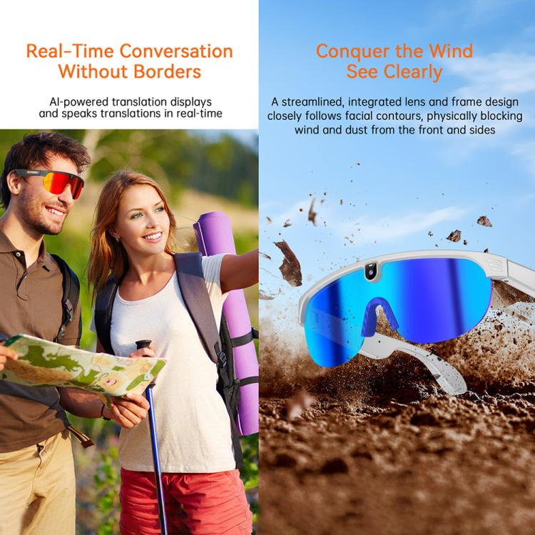 AIMB-G5 8MP Outdoor Cycling Smart AI Sports Glasses