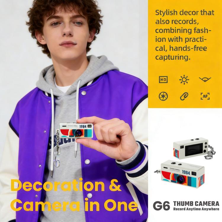 G6 0.96 inch TFT Screen Children Mini Digital Camera