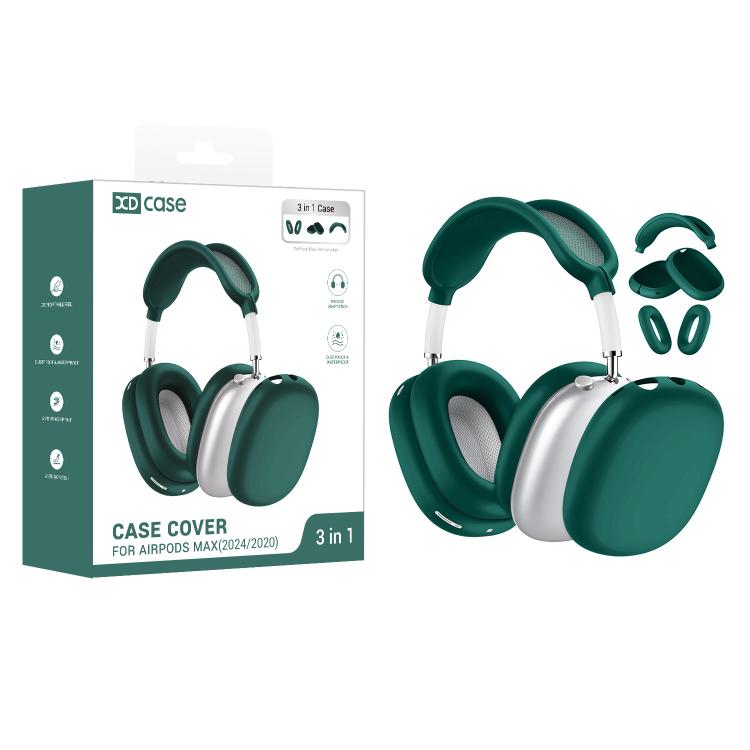 XDcase 3 in 1 Silicone Headset Protective Case, For Apple AirPods Max / Max 2
