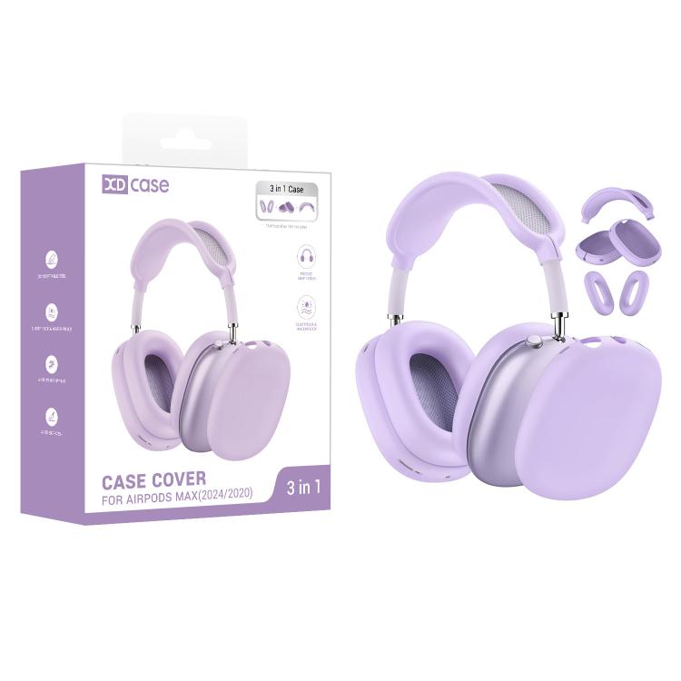 XDcase 3 in 1 Silicone Headset Protective Case, For Apple AirPods Max / Max 2