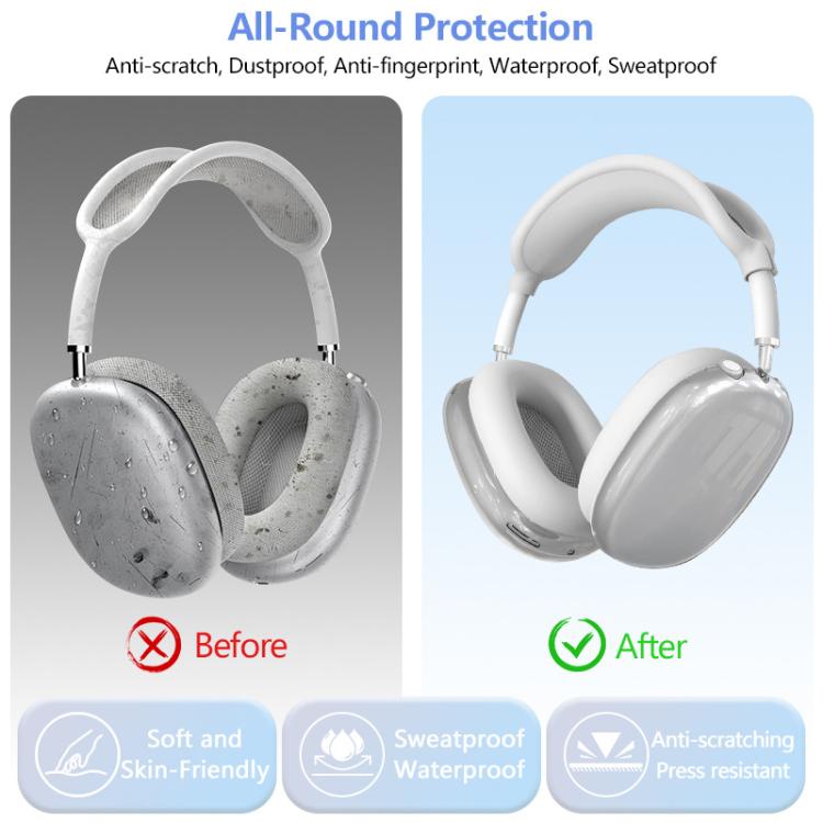 XDcase 3 in 1 Silicone Headset Protective Case, For Apple AirPods Max / Max 2