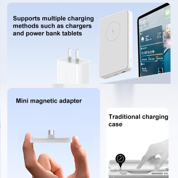 Type-C Magnetic Charging Adapter, For Apple Pencil 2