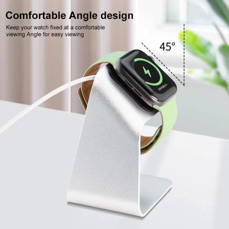 xDfind For Apple Watch Smart Watch Aluminum Alloy Charging Holder and USB Charger Set, Aluminum Alloy+USB