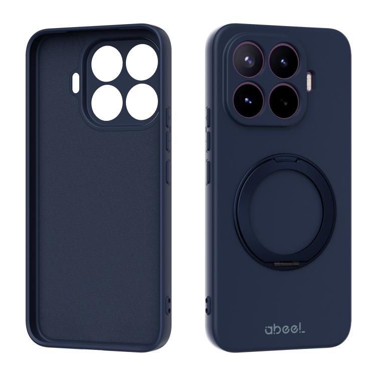 ABEEL Skin-friendly Feel Magnetic Liquid Silicone Phone Case with Holder, For Xiaomi 17T Pro 5G, For Xiaomi 17T 5G, For Xiaomi 17 Ultra, For Xiaomi 17 Pro Max