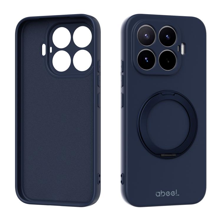 ABEEL Skin-friendly Feel Magnetic Liquid Silicone Phone Case with Holder, For Xiaomi 17T Pro 5G, For Xiaomi 17T 5G, For Xiaomi 17 Ultra, For Xiaomi 17 Pro Max