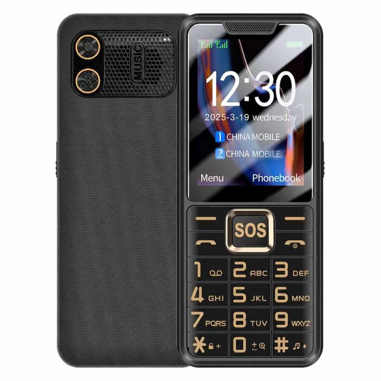 YEEMI K3+ 4G Keypad Phone, 2.4 inch, LED Flashlight, Big Keyboard Big Fonts, SOS, Network: 4G, Dual SIM