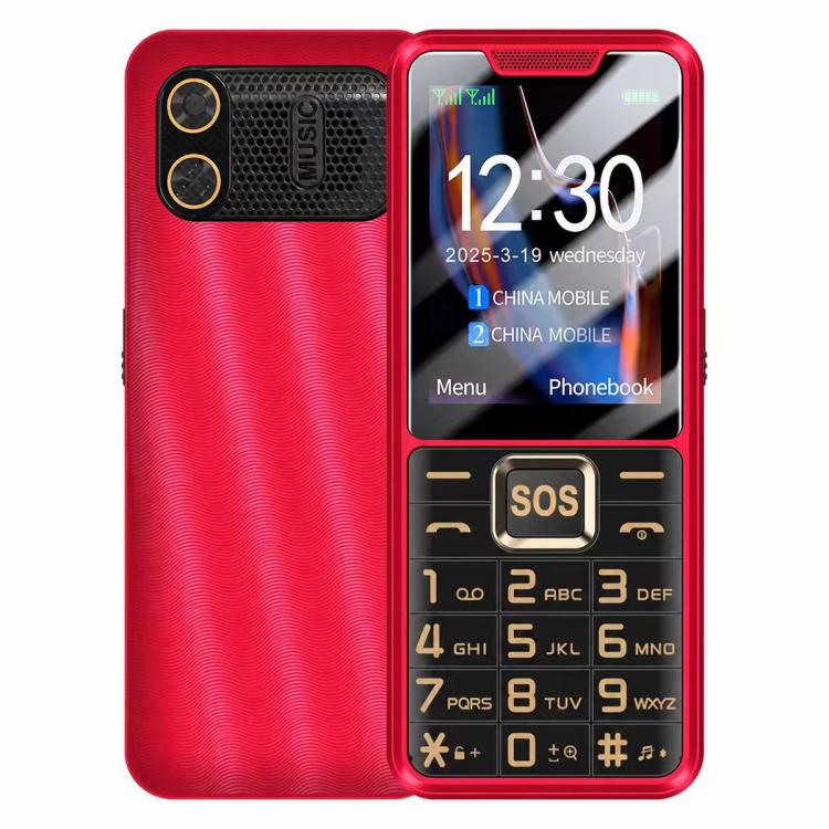 YEEMI K3+ 4G Keypad Phone, 2.4 inch, LED Flashlight, Big Keyboard Big Fonts, SOS, Network: 4G, Dual SIM