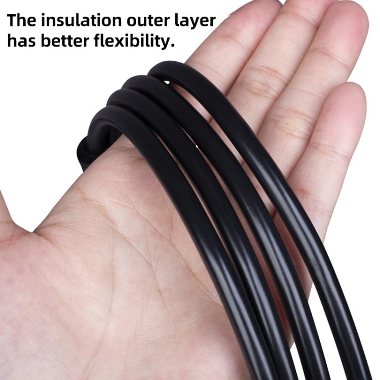 6.35mm Plug Straight to Elbow Electric Guitar Audio Cable, 3m, 5m, 10m