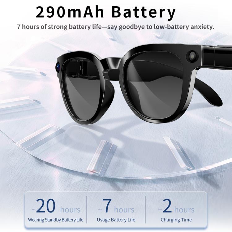 MT3 8MP Smart AI Glasses, WiFi, Touch Control, BT Call