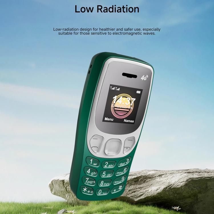 BM80 4G Mini Mobile Phone, 0.85 inch Hands Free Bluetooth Dialer Headphone, MP3 Music, Dual SIM, Network: 4G