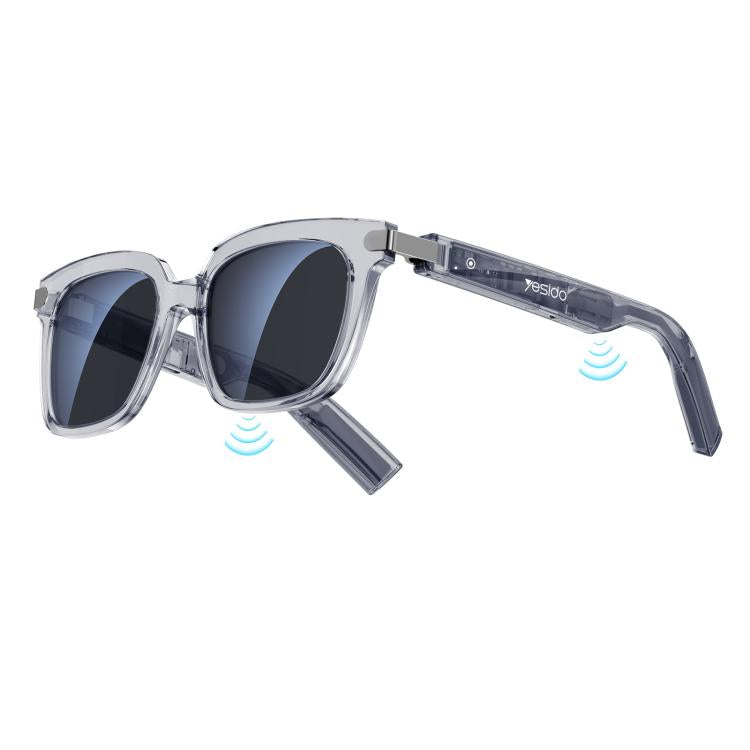 Yesido IO41 Smart Bluetooth-Compatible Glasses, IP54 Waterproof, HD Call, Open-Ear Audio Comfort, IO41