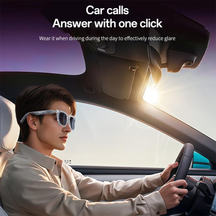 Yesido IO41 Smart Bluetooth-Compatible Glasses, IP54 Waterproof, HD Call, Open-Ear Audio Comfort, IO41