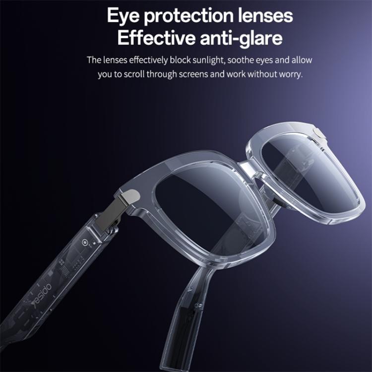 Yesido IO41 Smart Bluetooth-Compatible Glasses, IP54 Waterproof, HD Call, Open-Ear Audio Comfort, IO41