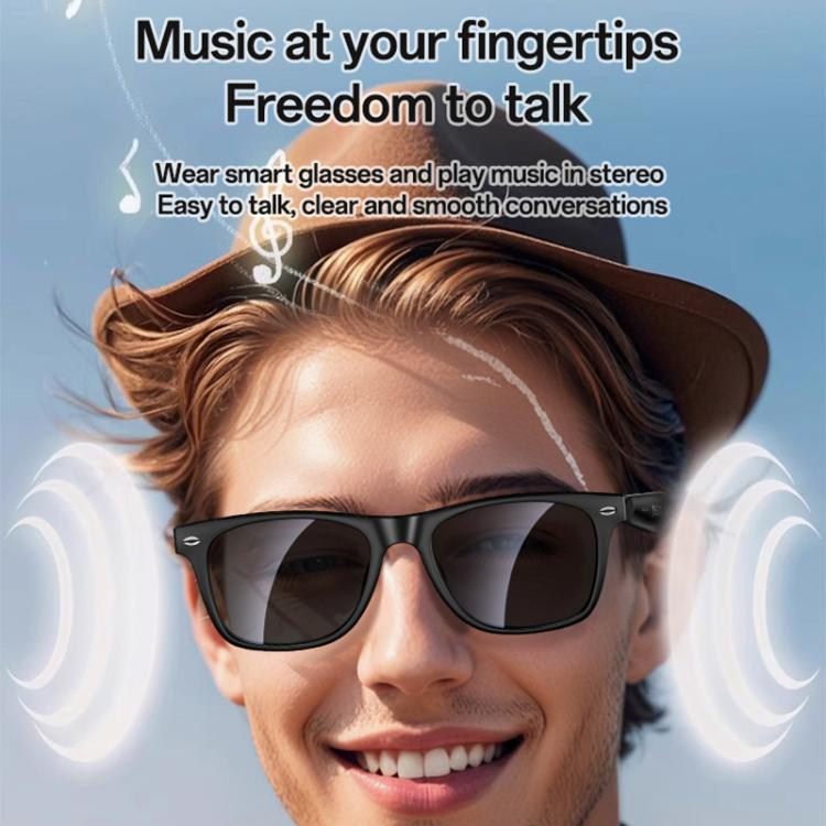 Yesido IO38 Smart Audio Glasses, Bluetooth-Compatible 5.0 Sunglasses with Hi-Fi Sound, Hands-Free Calling, Magnetic Charging & Long Battery Life, IO38