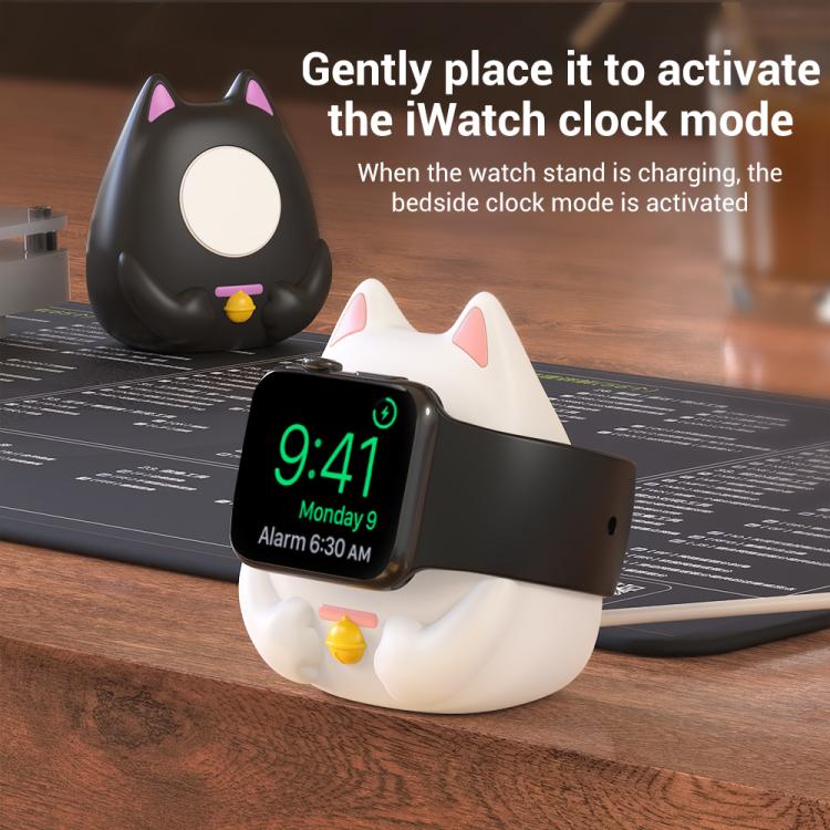 XDcase For Apple Watch Lucky Cat Design Smart Watch Charging Stand