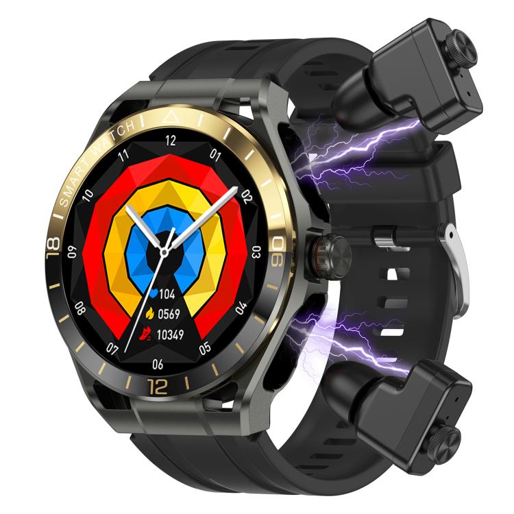 T95E 1.52-inch Display 2-in-1 Smart Sports Watch TWS Bluetooth Earphones