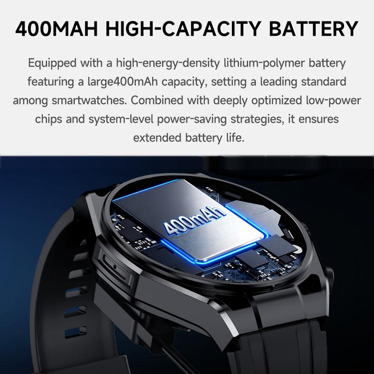T95E 1.52-inch Display 2-in-1 Smart Sports Watch TWS Bluetooth Earphones