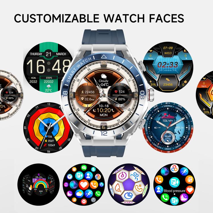 T95E 1.52-inch Display 2-in-1 Smart Sports Watch TWS Bluetooth Earphones