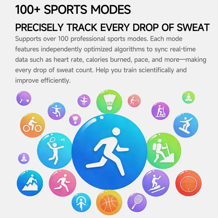 T95E 1.52-inch Display 2-in-1 Smart Sports Watch TWS Bluetooth Earphones