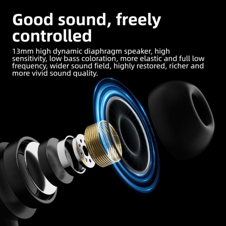 Langsdom BS21 Long Battery Life Magnetic Switch Neckband Bluetooth Headphones