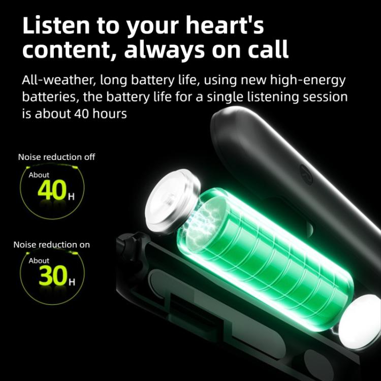 Langsdom BS21 Long Battery Life Magnetic Switch Neckband Bluetooth Headphones