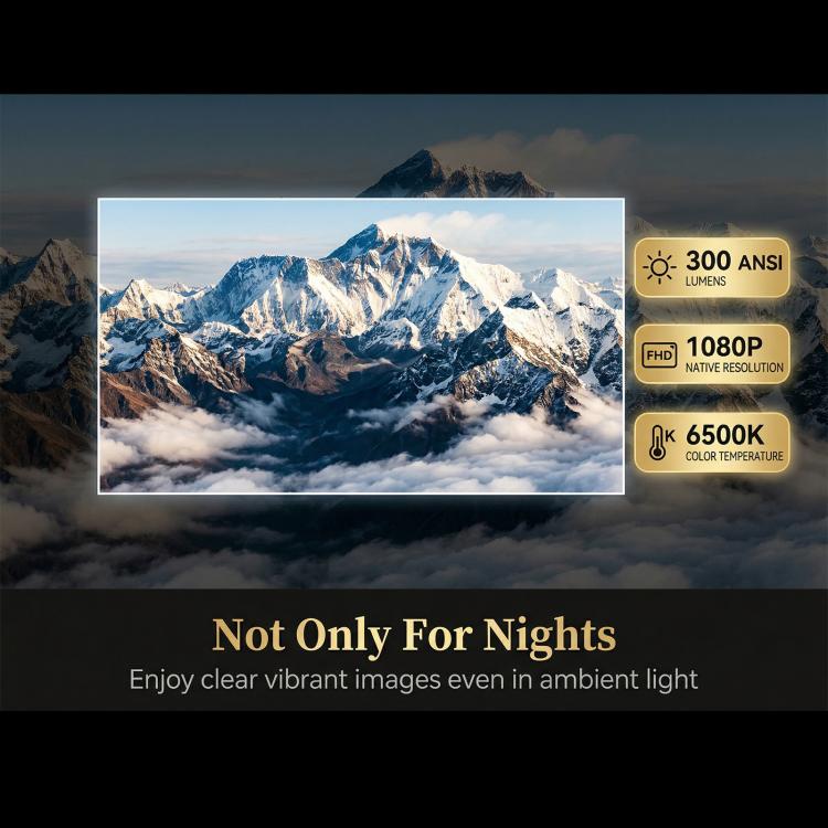 V1 Manual Focus 3 inch LCD 1920x1080P 270ANSI Android 13 OS Portable Smart Projector, Manual Focus / US Plug, Manual Focus / EU Plug, Manual Focus / UK Plug, Manual Focus / AU Plug