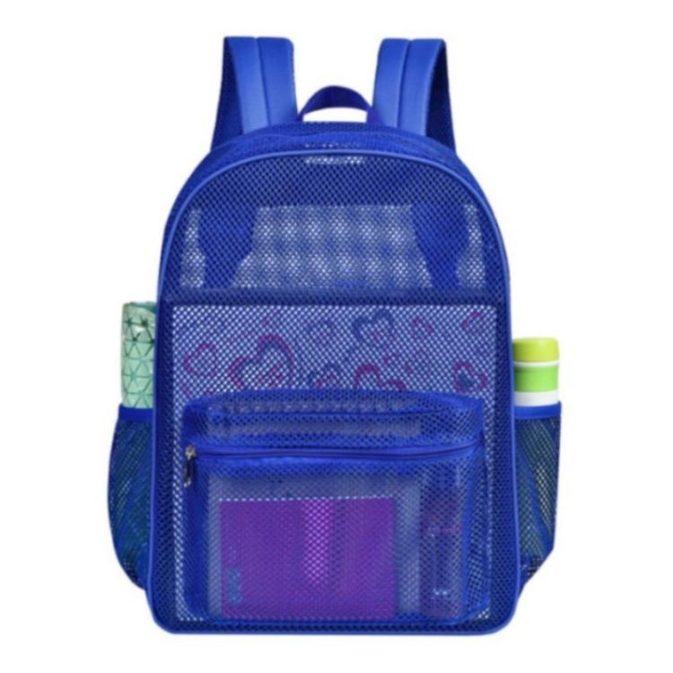High-Load-Bearing Mesh Beach Double-Shoulder Backpack